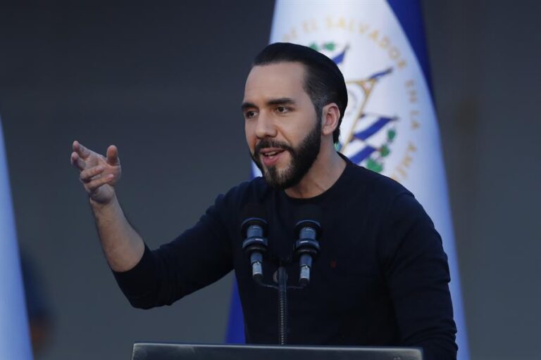 Bukele asegura que el sistema de justicia penal de El Salvador es “el mejor del mundo”.