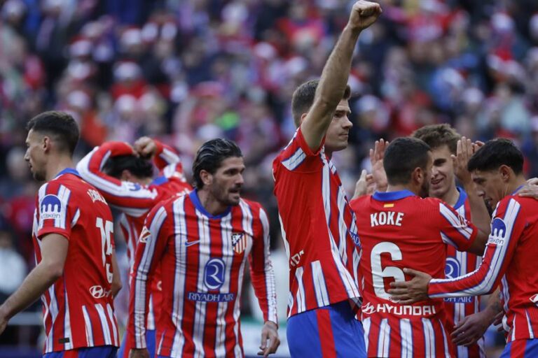 Así cerró el Atlético el año 2024 en el Metropolitano