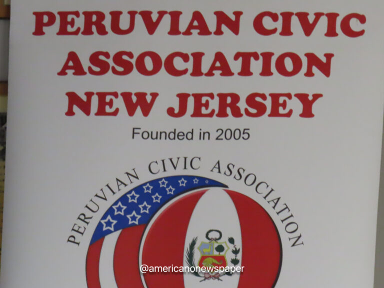 La nueva directiva de la Peruvian Civic Association of New Jersey.