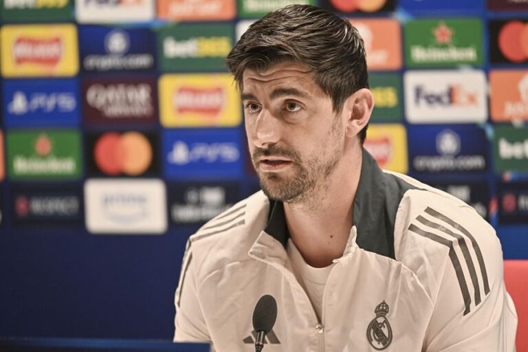 Courtois: “Estoy al 100 %”