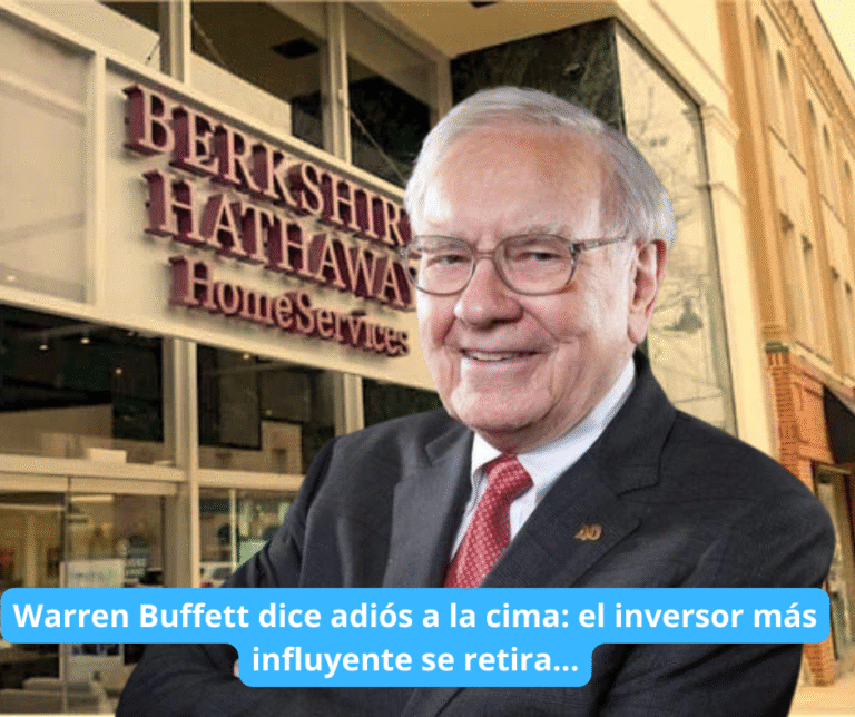 Warren Buffett se despide de Berkshire Hathaway tras 60 años de liderazgo legendario