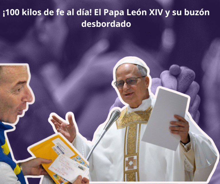 El Papa recibe 100 kilos diarios de cartas… ¡y la mayoría son de niños y ancianos!