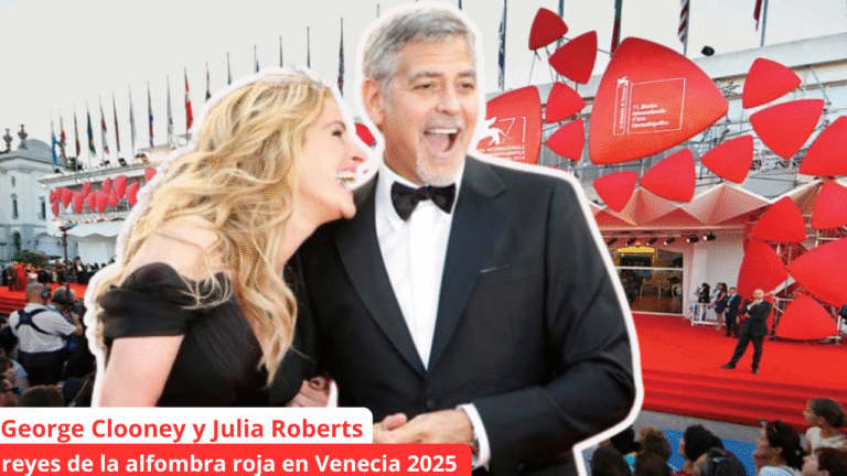 George Clooney y Julia Roberts iluminan Venecia 2025
