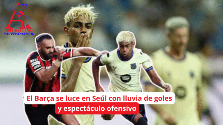 Barcelona arrasa en Corea, goleada 3-7 frente al Seúl en su primer amistoso