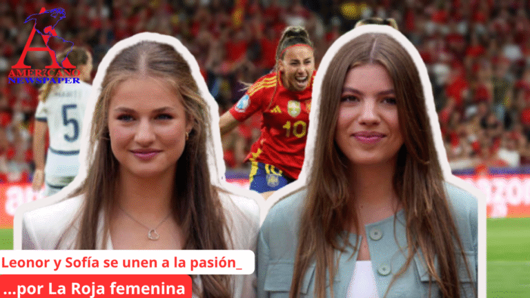 Leonor y Sofía, hinchas reales en la final de la Eurocopa femenina