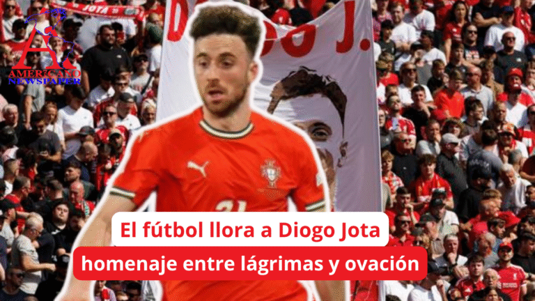 El fútbol llora a Diogo Jota: homenaje entre lágrimas y ovación