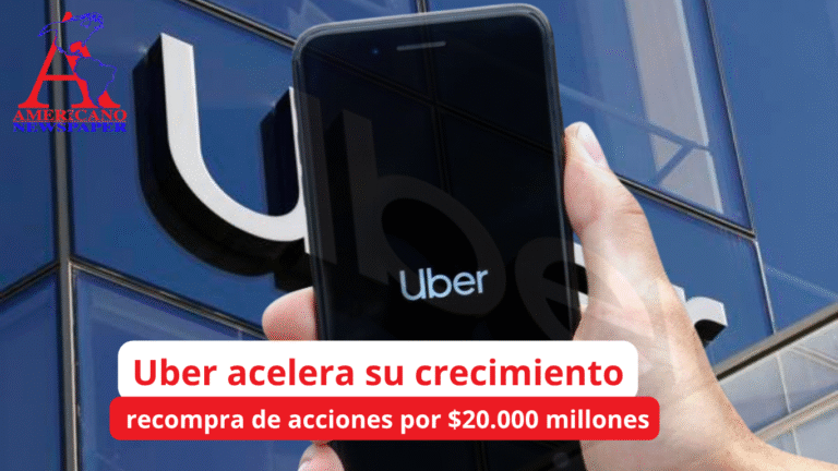 Uber acelera su crecimiento, aprueba recompra de acciones millonaria