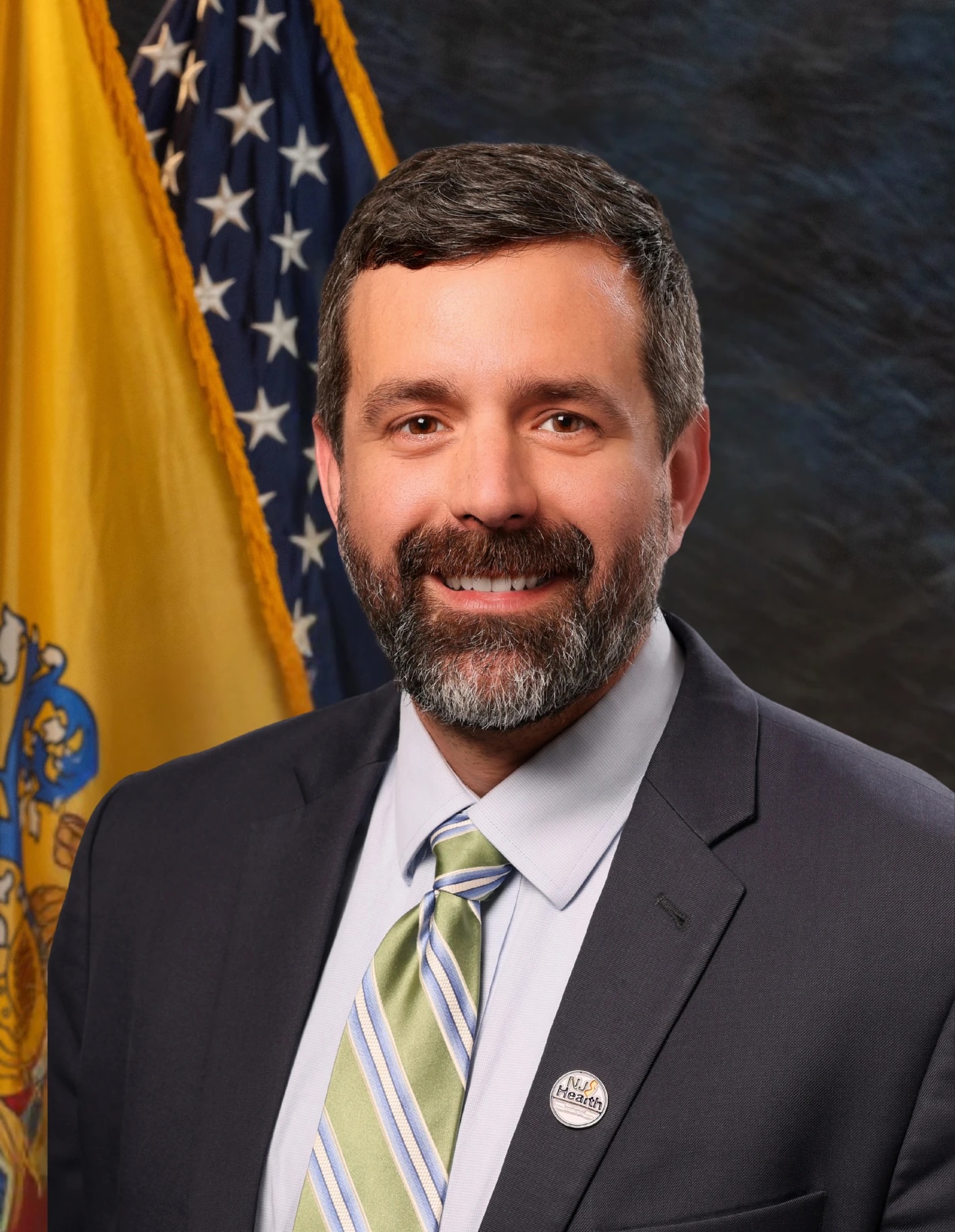 Comisionado Jeff Brown del Departeamento de Salud de New Jersey.