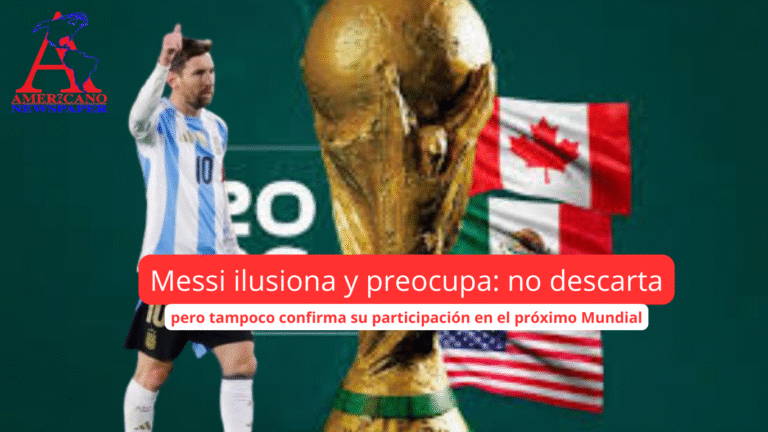 “Por edad, lo más lógico es no estar”: Messi pone en duda su futuro mundialista