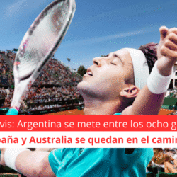 Latinoamérica celebra: Argentina clasifica a la fase decisiva de la Copa Davis en Italia