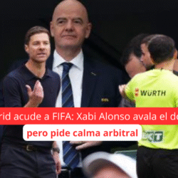 FIFA recibe el reclamo del Real Madrid, Xabi Alonso pide bajar la tensión arbitral