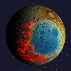 Científicos revelan enigmáticas diferencias entre las dos caras de la Luna
