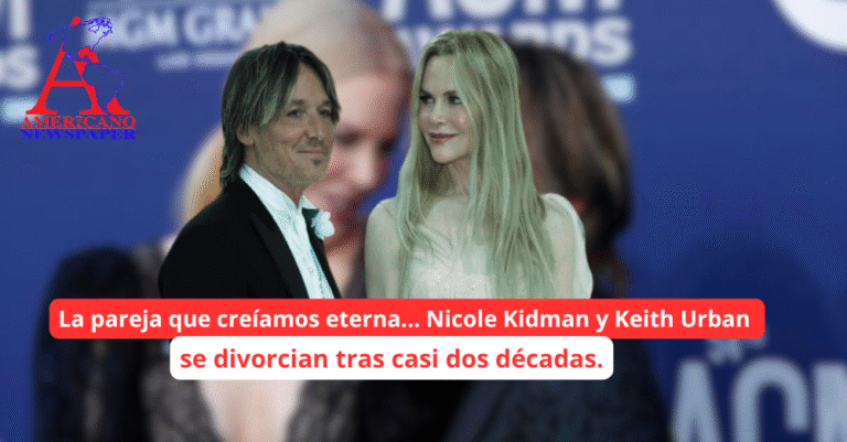 Nicole Kidman pide el divorcio a Keith Urban tras 19 años de matrimonio