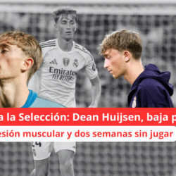 Dean Huijsen sufre una lesión en el sóleo y estará de baja dos semanas