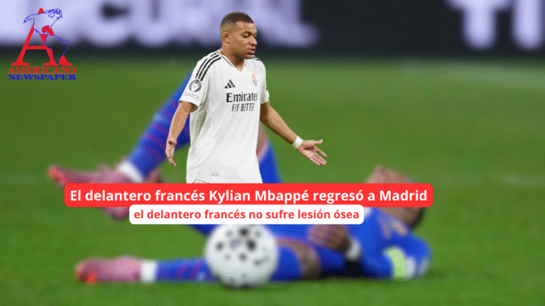 Kylian Mbappé regresa al Madrid sin lesión Kylian Mbappé regresa al Madrid sin lesión