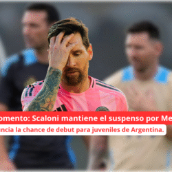 Scaloni: “Si Messi está en condiciones, mañana jugará” y confirma debuts ante Puerto Rico