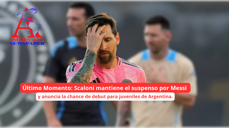 Scaloni: “Si Messi está en condiciones, mañana jugará” y confirma debuts ante Puerto Rico Scaloni: “Si Messi está en condiciones, mañana jugará” y confirma debuts ante Puerto Rico