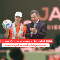 Lorena Ochoa, embajadora del Mundial 2026: “Es un orgullo representar a México”