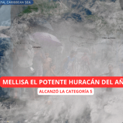 Melissa el huracán más temible del año