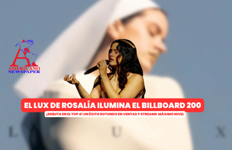 El fenómeno Lux de Rosalía se consolida en Billboard. De Motomami al Lux, su ascenso es imparable