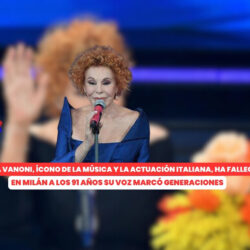 Fallece a los 91 años Ornella Vanoni, una de las voces más emblemáticas y longevas de Italia