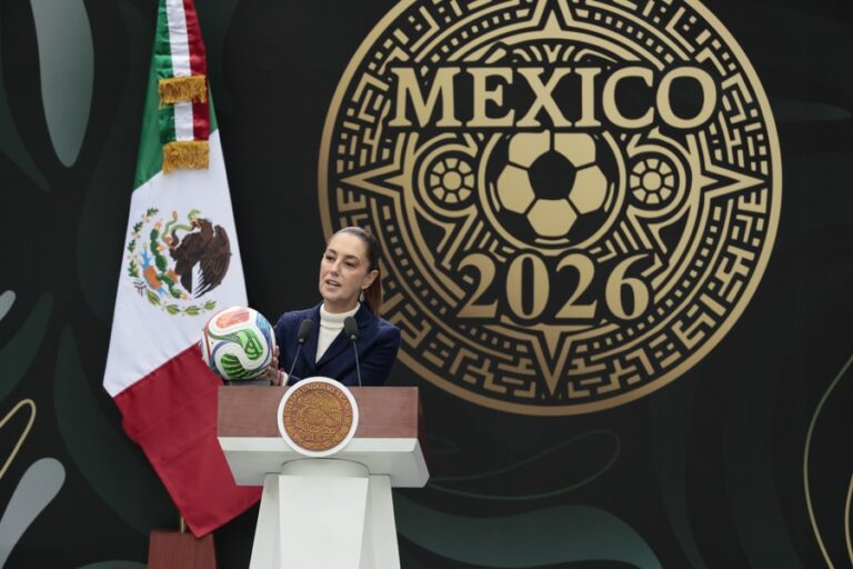 México está listo para el Mundial, asegura la presidenta Claudia Sheinbaum