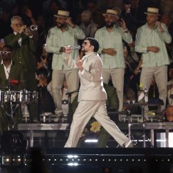 Bad Bunny en su primer concierto en México