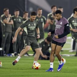 El Madrid entrena con Mbappé, pero sin Rüdiger, Mendy ni Trent