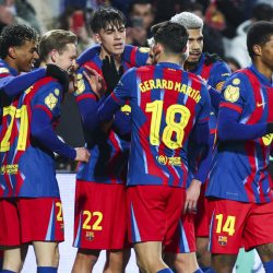 1-2. El Barça, a semifinales con susto final