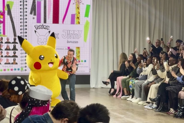 Semana de la Moda de Londres con los Pokémon