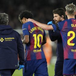 Lamine Yamal lesionado