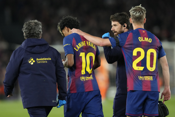 Lamine Yamal lesionado