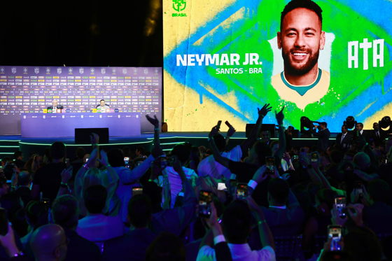 Neymar, Raphina y Vinicius Jr. convocados para el Mundial Neymar, Raphina y Vinicius Jr. convocados para el Mundial
