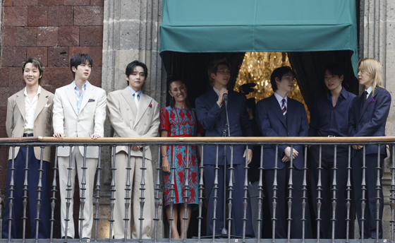 México recibe a la agrupación surcoreana de K-pop BTS