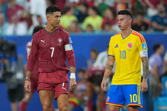 Colombia empata con Portugal.