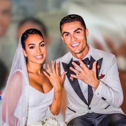 Dieron el “sí, quiero”: Cristiano Ronaldo y Georgina Rodríguez hacen oficial su boda