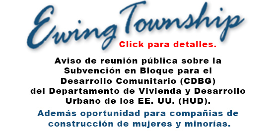 Aviso de reunión pública sobre la Subvención en Bloque para el Desarrollo Comunitario (CDBG) del Departamento de Vivienda y Desarrollo Urbano de los EE. UU. (HUD)