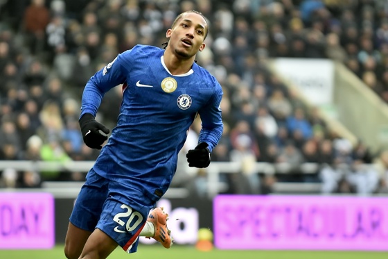 El brasileño Joao Pedro, jugador del Chelsea. EFE/EPA/PETER POWELL