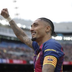 Raphinha primer capitán del Barcelona.