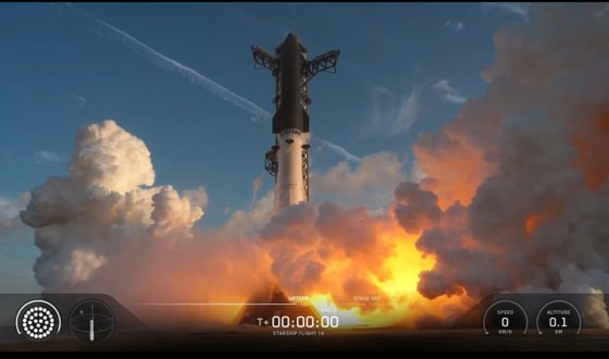 Starship de Space X concluye viaje orbital Starship de Space X concluye viaje orbital