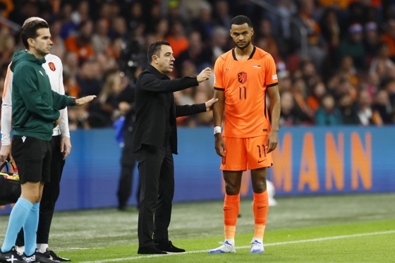 Imagen de archivo de Xavi Hernández, seleccionador de Países Bajos. EFE/EPA/KOEN VAN WEEL