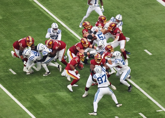 Jugadores de Washington Commanders'y Indianapolis