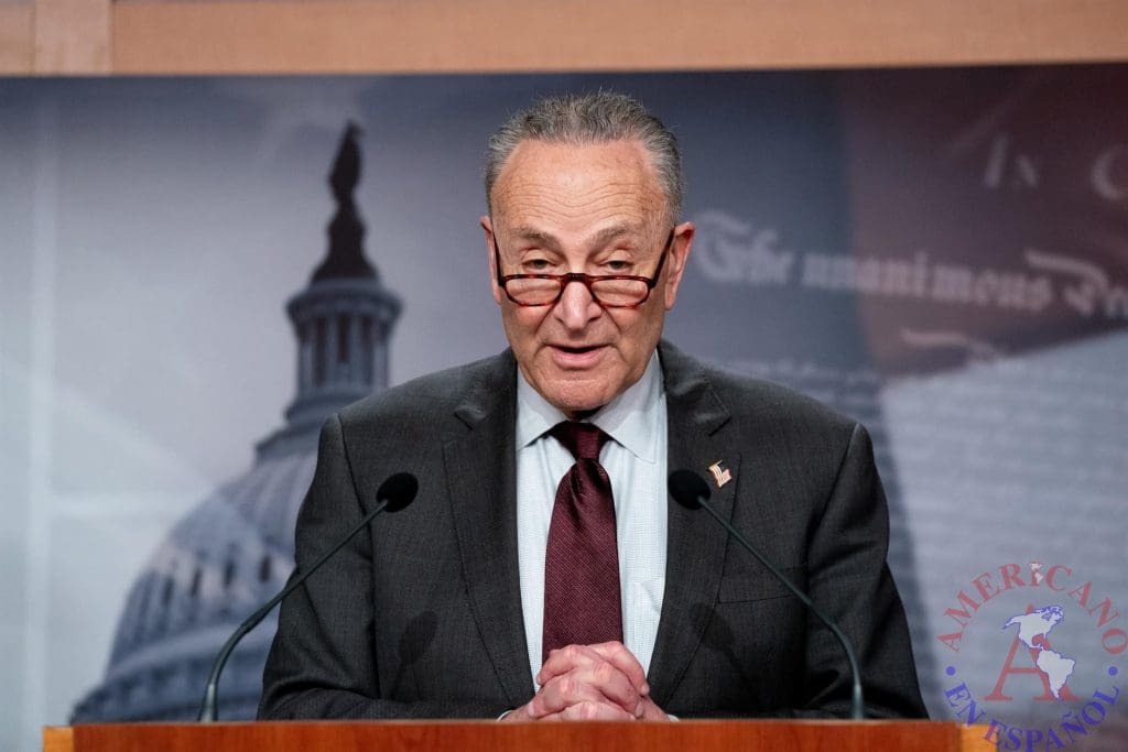 Senator Chuck Schumer. EFE/Erin Scott/Pool/Archivo