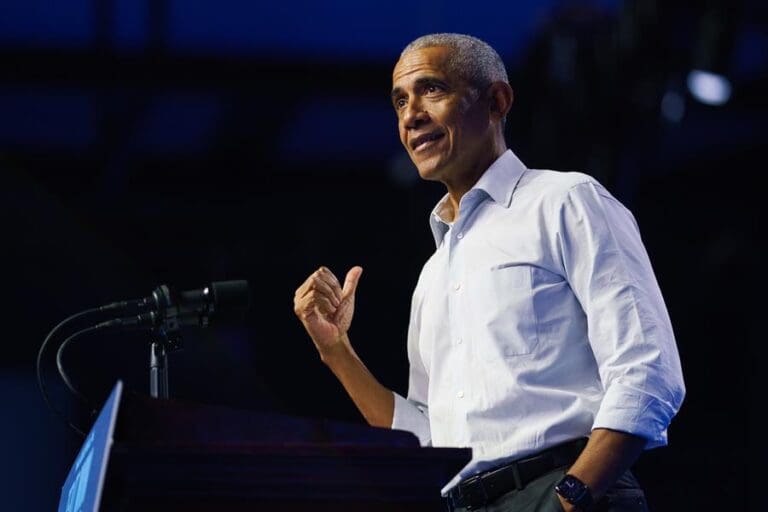 Barack Obama speaking