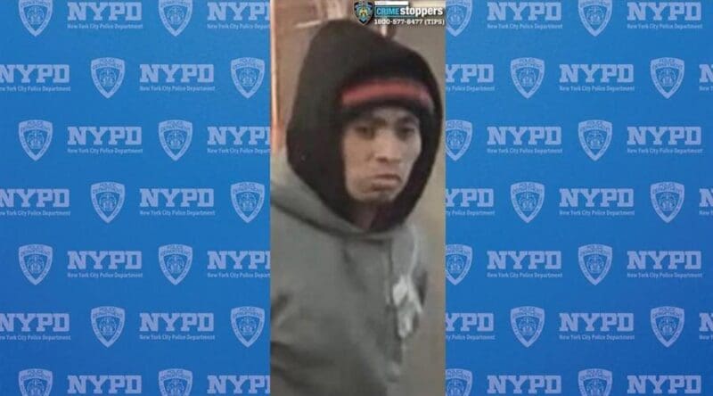Photo released by the New York Police Department of the alleged attacker of a woman in the city's subway on 22 December, 2024. EFE-EPA/New York Police Department