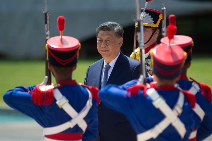Chinese president Xi Jinping. EFE/ Andressa Anholete