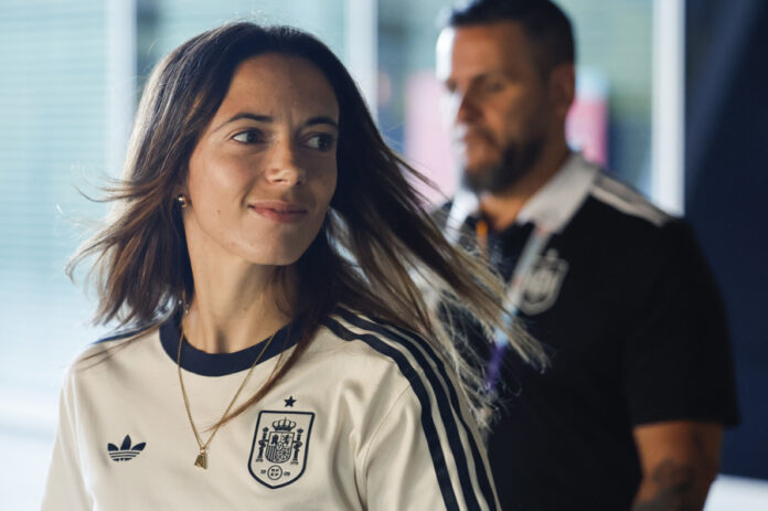 Spain's Aitana Bonmati attends a training session held in Bern, Switzerland, 17 July 2025. EFE/ Ana Escobar