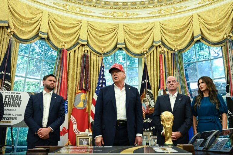 Trump announces draw for 2026 World Cup in Washington