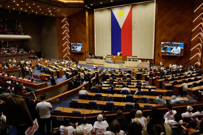 (FILE) The House of Representatives of Congress holds a plenary session in Quezon City, Metro Manila, Philippines. EFE/EPA/ROLEX DELA PENA
