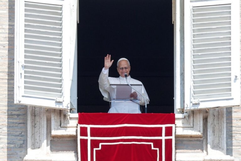 Pope Leo XIV promoting peace!